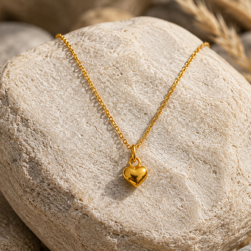 Goldherzchen mit Kette