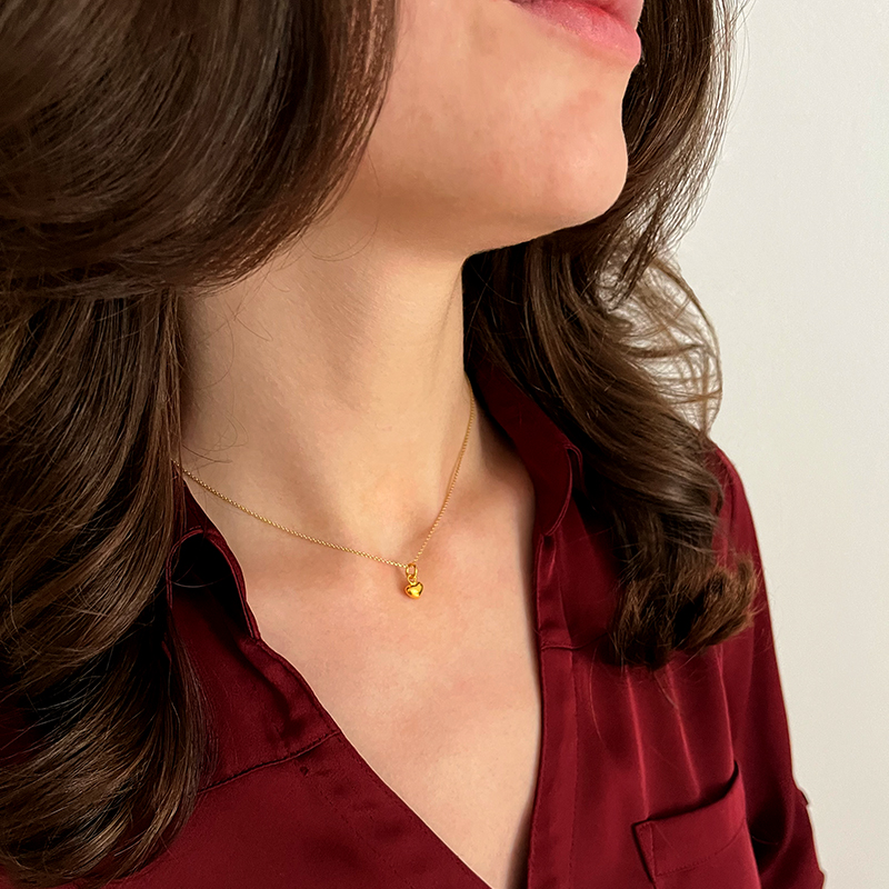 Goldherzchen mit Kette