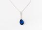 Preview: Zirkonia blau Kette