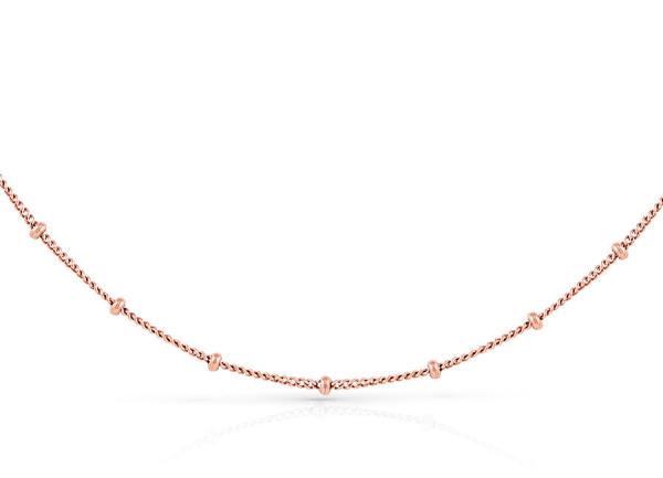 Kette mit Kugeln rosé
