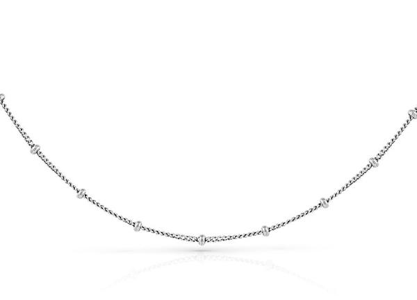 Preview: Kette mit Kugeln silber