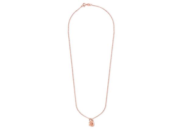 Preview: Kette mit Rosenblüte Anhänger